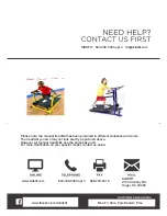 Preview for 3 page of KIDSFIT MANUAL TREADMILL Owner'S Manual