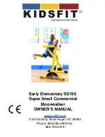 KIDSFIT SS190 Owner'S Manual preview