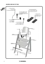 Preview for 6 page of KIDSMILL Highchair Up! User Manual