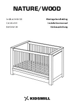 Предварительный просмотр 1 страницы KIDSMILL NATURE/WOOD Cot 60x120 Installation Manual