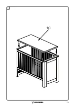 Предварительный просмотр 13 страницы KIDSMILL NATURE/WOOD Cot 60x120 Installation Manual