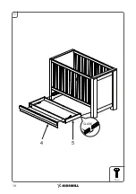 Предварительный просмотр 16 страницы KIDSMILL NATURE/WOOD Cot 60x120 Installation Manual