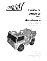 Предварительный просмотр 23 страницы KidTrax Fire Engine KT1003 User Manual