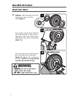 Preview for 6 page of KidTrax KT1024WM Princess Scooter User Manual