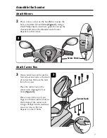 Preview for 7 page of KidTrax KT1024WM Princess Scooter User Manual