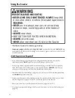 Preview for 8 page of KidTrax KT1024WM Princess Scooter User Manual