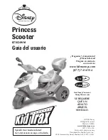 Предварительный просмотр 19 страницы KidTrax KT1024WM Princess Scooter User Manual