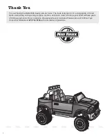 Preview for 2 page of KidTrax RAM 3500 Dually Owner'S Manual