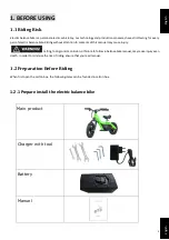 Preview for 3 page of KIDYWOLF KIDYBIKE User'S Product Manual