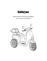 Kidzone 060-ROT-03 Manual preview