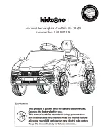 Предварительный просмотр 1 страницы Kidzone 060-ROT-22L Instructions Manual