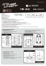 Preview for 1 page of KidzTech Topmaz Racing 85376 Manual