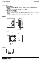 Предварительный просмотр 4 страницы Kieback&Peter RBW201-C Product Description