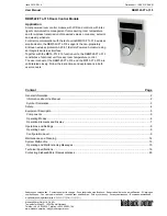 Kieback&Peter RBW322-FTL-315 User Manual предпросмотр