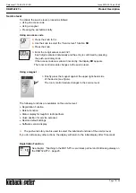 Предварительный просмотр 18 страницы Kieback&Peter RBW322-FTL Product Description