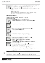 Preview for 20 page of Kieback&Peter RPW404P-FTL User Manual