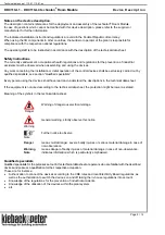 Предварительный просмотр 2 страницы Kieback&Peter Technolon DDC110-L1 Technical Data Sheet