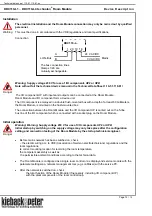 Предварительный просмотр 12 страницы Kieback&Peter Technolon DDC110-L1 Technical Data Sheet