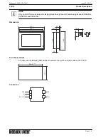 Предварительный просмотр 4 страницы Kieback&Peter TPC70 User Manual