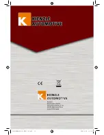 Preview for 24 page of Kienzle Automotive CR1225DAB Plus Instruction Manual