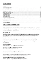 Preview for 2 page of Kienzle Automotive MCR1116BTK Instruction Manual