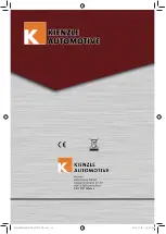 Preview for 19 page of Kienzle Automotive MCR1116BTK Instruction Manual