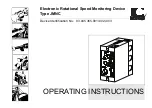 Preview for 1 page of Kiepe Elektrik JMNC Operating Instructions Manual