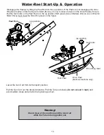 Preview for 13 page of KIFCO Water-Reel B110G Operator'S Manual