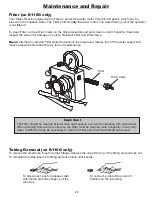 Preview for 24 page of KIFCO Water-Reel B110G Operator'S Manual