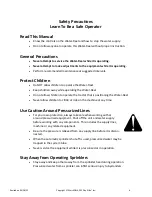 Preview for 6 page of KIFCO WATER-REEL E 210L Operator'S Manual