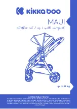 KIKKA BOO MAUI Instructions For Use Manual preview