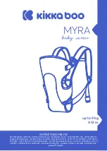 KIKKA BOO MYRA Instructions For Use Manual preview