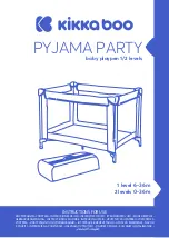 Preview for 1 page of KIKKA BOO PYJAMA PARTY Instructions For Use Manual