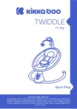 KIKKA BOO TWIDDLE Instructions For Use Manual предпросмотр