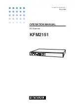 Kikusui KFM2151 Operation Manual preview