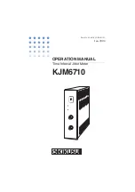 Kikusui KJM6710 Operation Manual preview