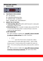 Preview for 20 page of Kilews KFA-0820H Instruction Manual