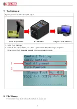 Preview for 17 page of Kilews KL-MCTDS5 Operating Procedure