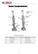 Preview for 6 page of Kilews PTA-L150 Series Operation And Maintenance Manual