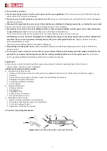 Предварительный просмотр 5 страницы Kilews RBK120 Series Operation And Maintenance Manual