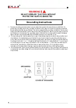 Preview for 6 page of Kilews SK-205LS Operation And Maintenance Manual