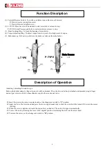 Предварительный просмотр 7 страницы Kilews SK-B5212L Operation And Maintenance Manual