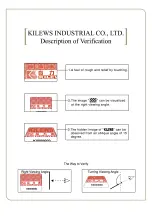 Предварительный просмотр 11 страницы Kilews SK-B5212L Operation And Maintenance Manual