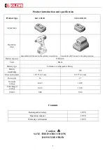 Preview for 3 page of Kilews SKC-LB1025M Operation Manual