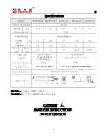 Preview for 12 page of Kilews SKC-PTA-120B Operation And Maintenance Manual