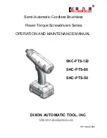 Preview for 1 page of Kilews SKC-PTS-120 Operation And Maintenance Manual