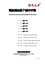 Preview for 1 page of Kilews SKD-8300L Operation And Maintenance Manual