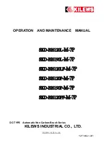 Preview for 1 page of Kilews SKD-BI6120L-M-7P Operation And Maintenance Manual