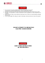 Preview for 8 page of Kilews SKD-BN203L Operation And Maintenance Manual