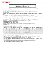 Preview for 6 page of Kilews SKD-BN722LFM Operation And Maintenance Manual